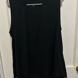 Lalagen Classic Black Workout Tank Top